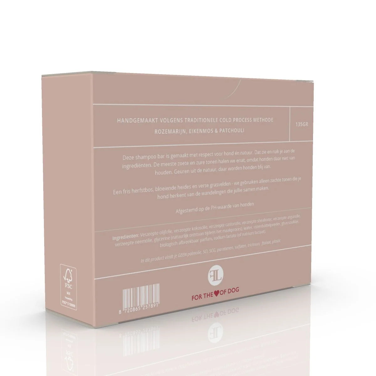 Shampoo Bar met Rozemarijn, eikenmos & patchouly