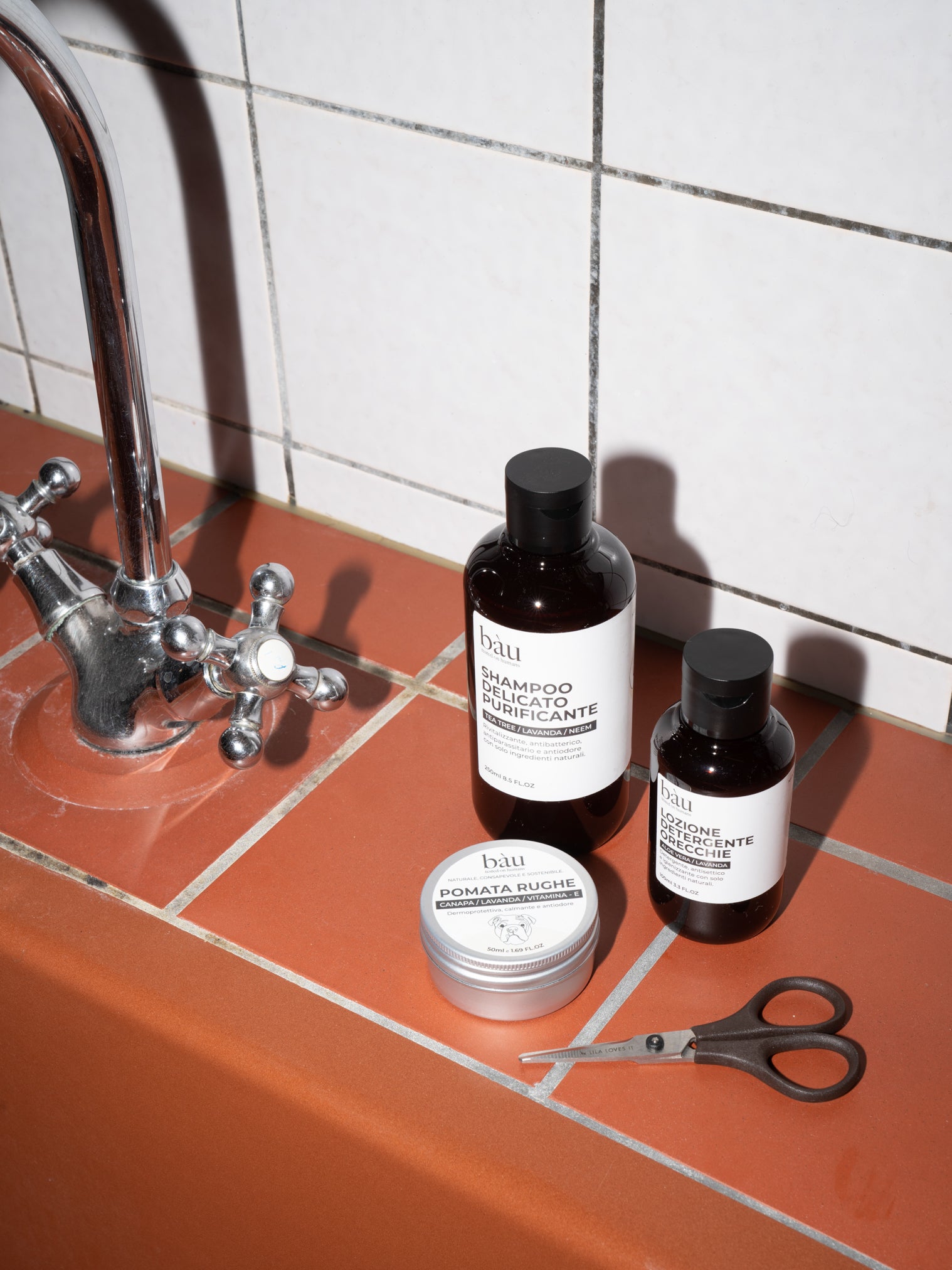 Delicate shampoo for dogs