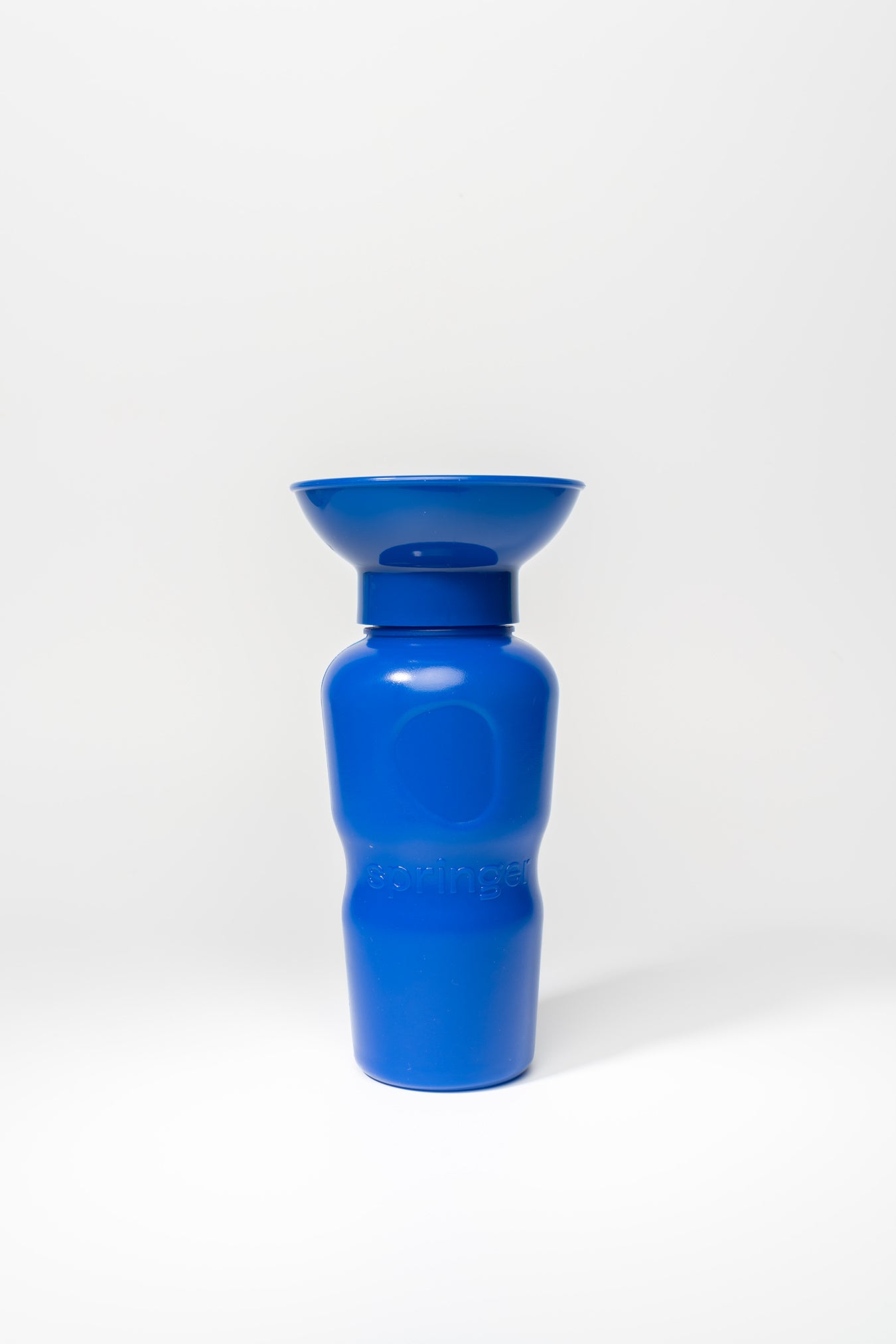 Classic travel bottle in indigo blue