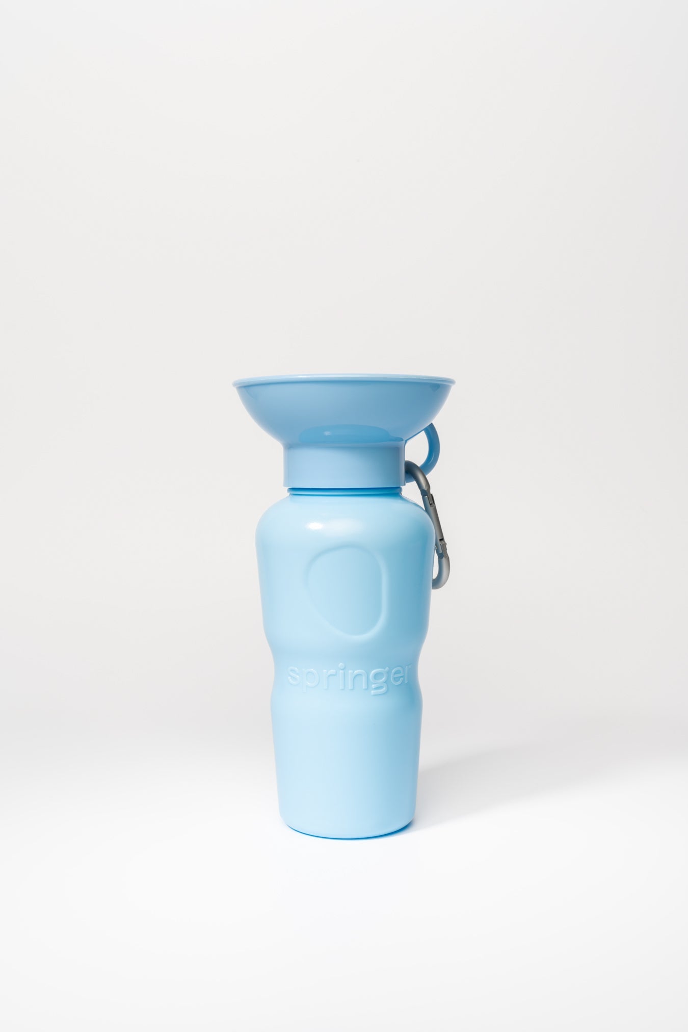 Classic travel bottle in sky blue