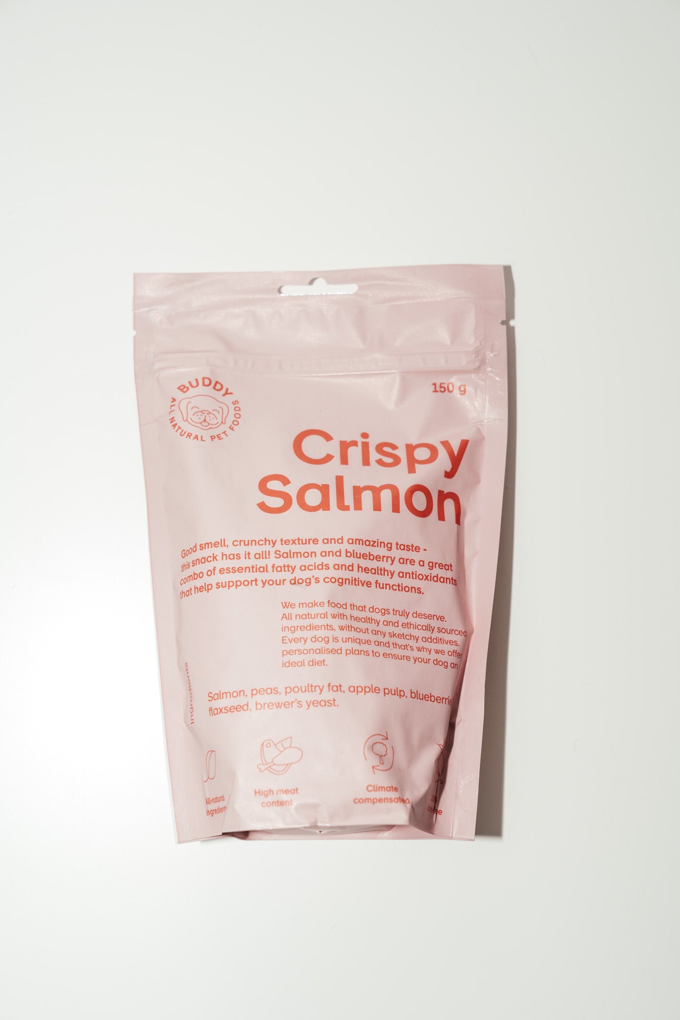 Crunchy Snack / Salmon With Blueberries