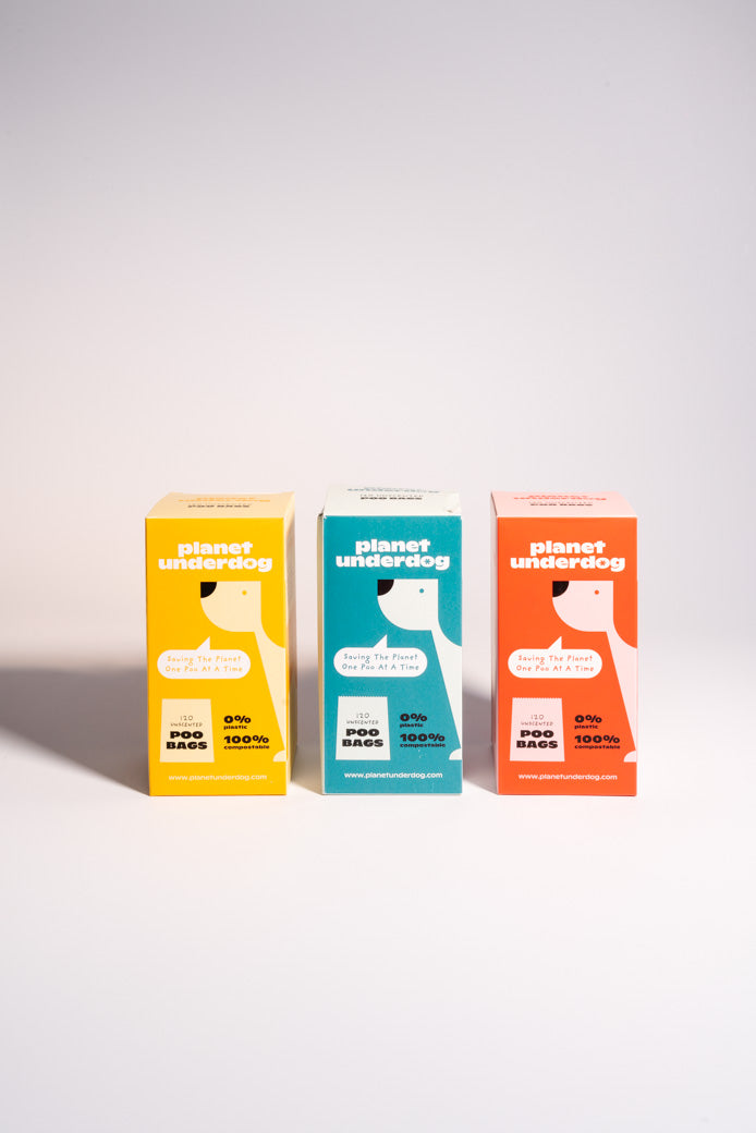 Fully compostable poop bags