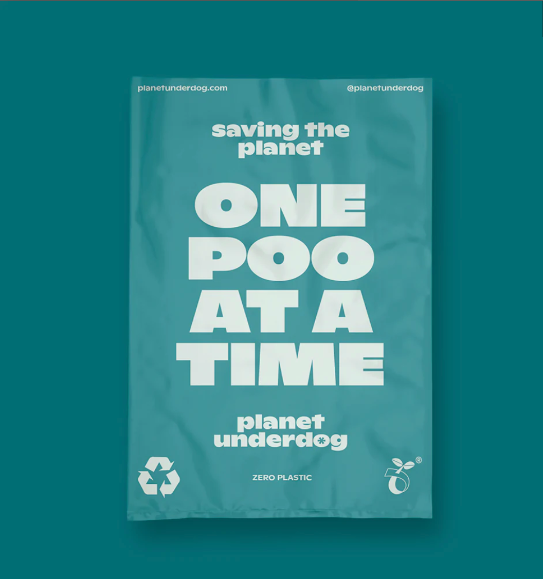 Fully compostable poop bags
